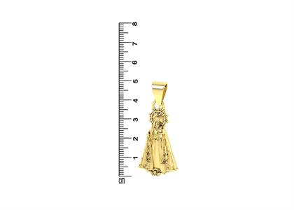 Mother Mary Religious Pendant